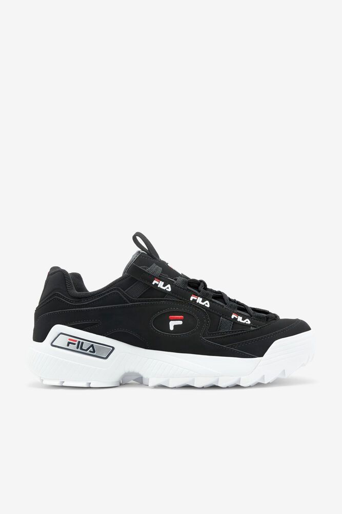 Fila Trainers Mens Black D-formation - Ireland 30794-BXKE